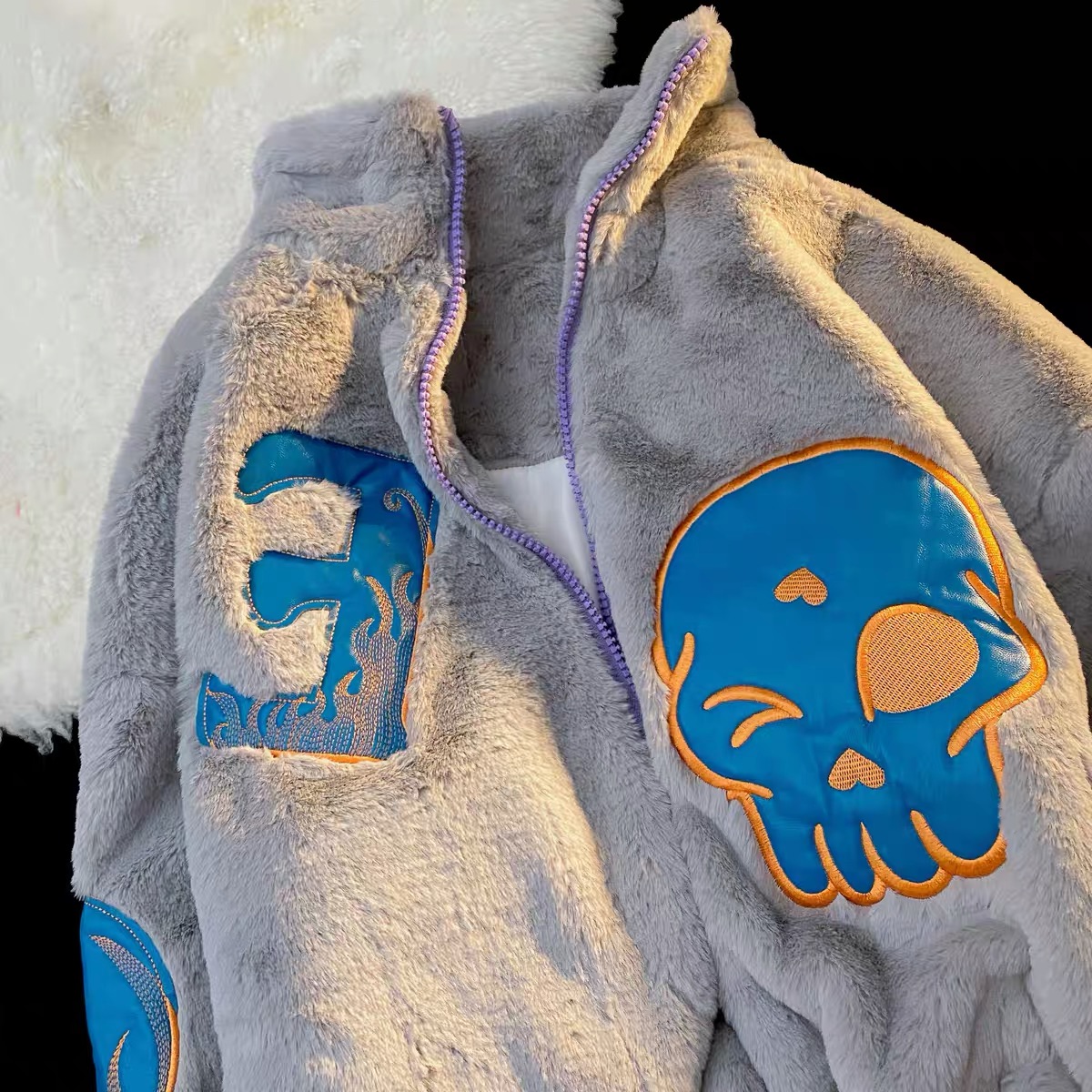 Call you tonight plush jacket CJ102 images